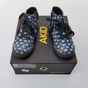AKID 'ANTHONY HI' Evil Eye High Tops Size 12C